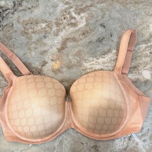 Soma Light Brown Patterned Bra